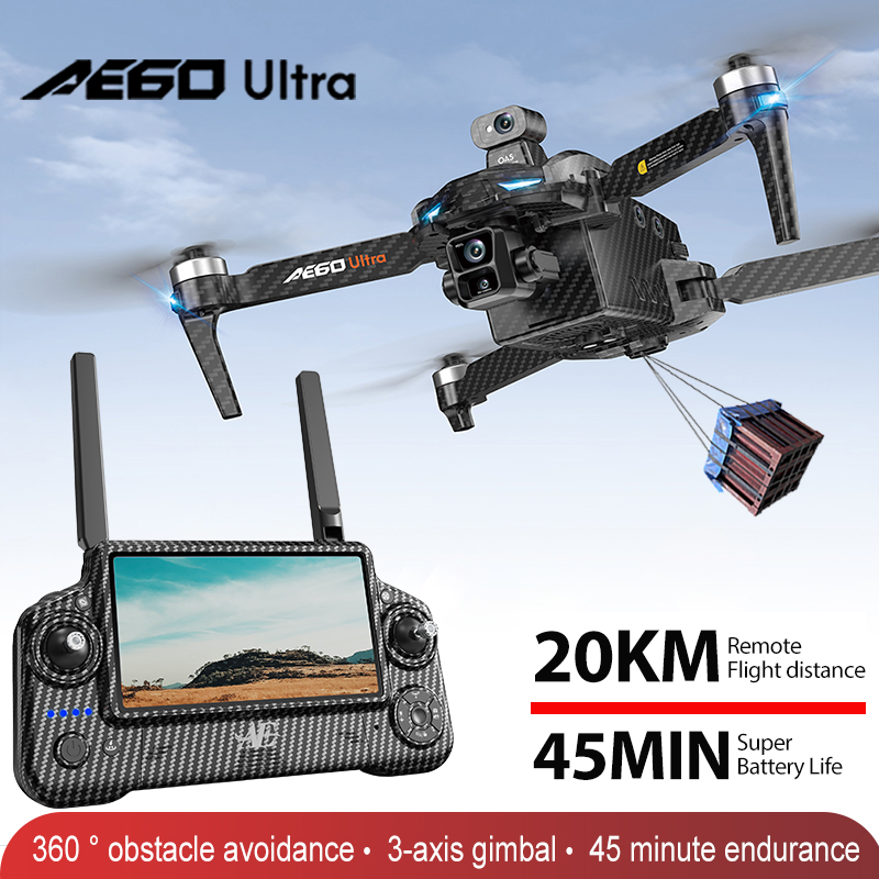 Drone Photogrammetry - Profesjonalny dron AE60 GPS z kamerą