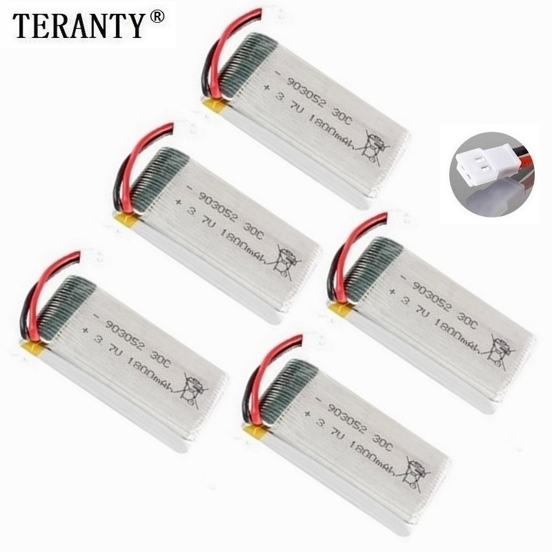 Eachine Drone E58 - Ulepszona bateria Lipo 3.7V 1800mAh do