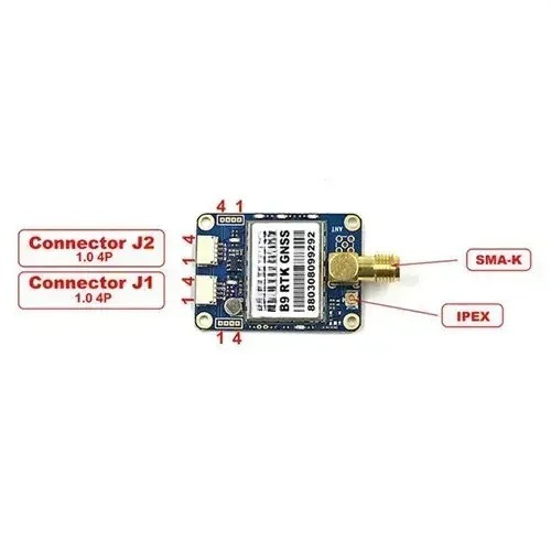 Moduł GNSS RTK ZED-F9P do nawi – Drone Surveying recenzja i cena