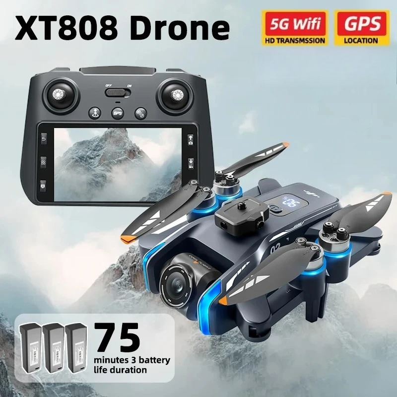 Oryginalny dron XT808 Pro MAX  – Drone Surveying recenzja i cena